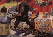 Boris Kustodiev A Bolshevik oil